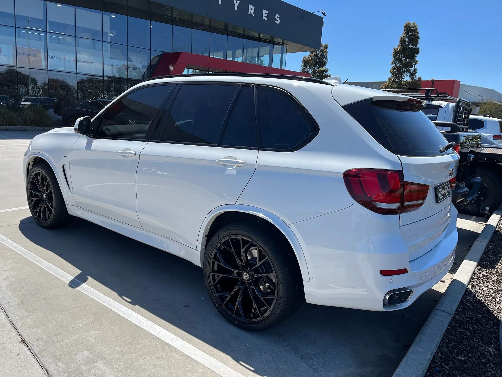 BMW X5 with GT FORM MARQUEE 22 inch WHEELS |  | BMW